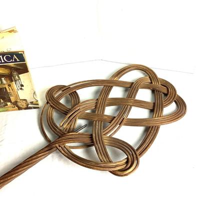 383 Primitive Candle Holder, Rug Beater Lot
