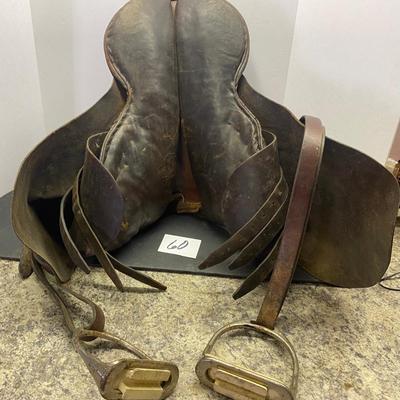 Vintage English Saddle