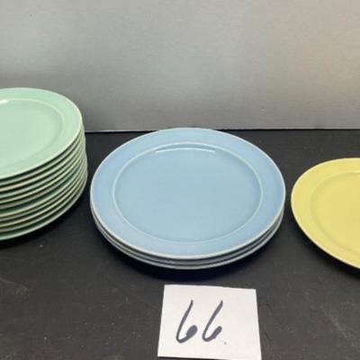 Vintage Lu-Ray Plates