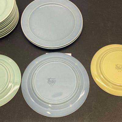 Vintage Lu-Ray Plates