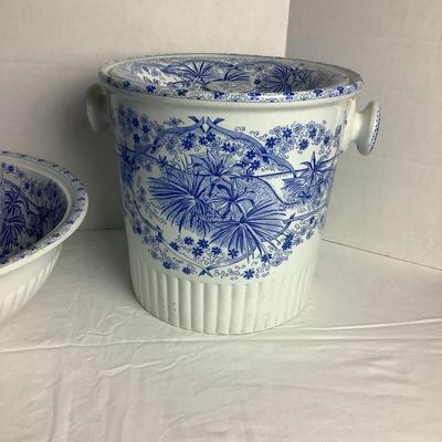394 Antique J.F. Wileman Foley Potteries Staffordshire Washstand Set