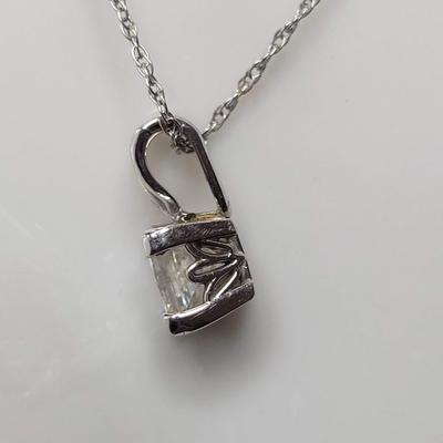 Princess Cut Necklace