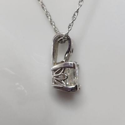Princess Cut Necklace