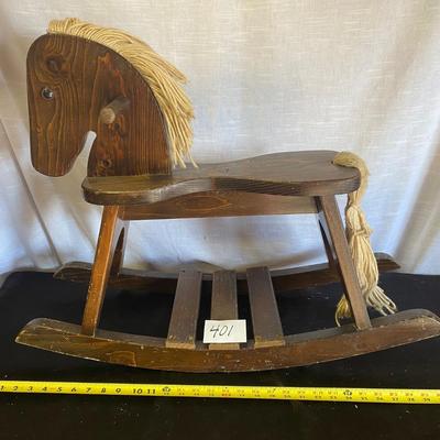Wooden Rocking Horse