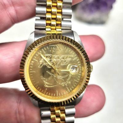 Sun Time Executive Tampa Bay Devil Rays Two Tone Collectable Watch