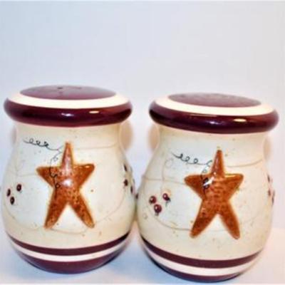 Starfish & Strawberries Set in Red/Brown Colors 4