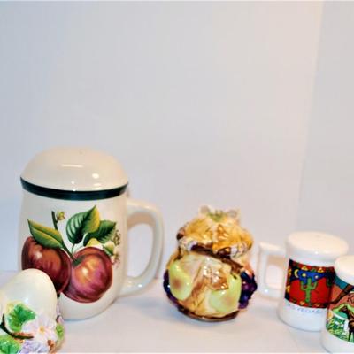 Assortment of Single S & P Shakers 5 Pcs.