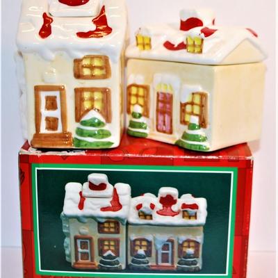"Sugar + Creamer" Set Boxed 4"