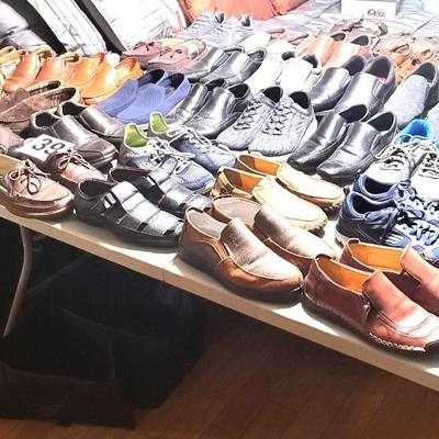 40 Pairs of Mens Shoes Size 11 - See Descriptions