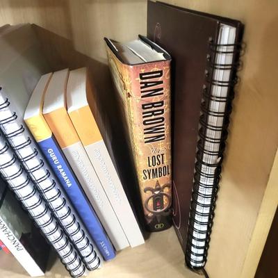 156 Book Collection, Including Wood Shelf - 30 Wide x 72 Height
