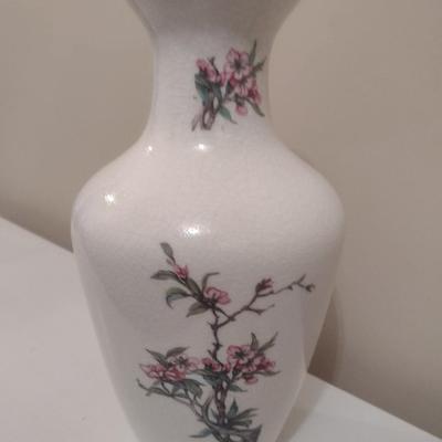 Vintage USA Ceramic Painted Vase