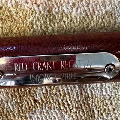 N448 Mahogany 6â€™ Boat Gaff Hook Red Grant Regatta