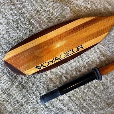 U449 Voyageur 8â€™ Kayak Paddle with Contrasting Woods