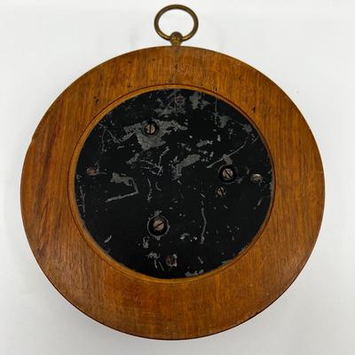 N452 German VerÃ¤nderlich Maritime Barometer in Wood & Brass