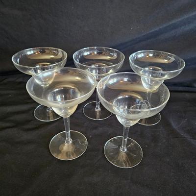 Pyrex Pitcher w/ Margarita Glasses (K-DW)