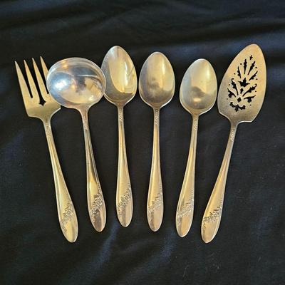 44 Piece Onieda Tudor Plate Silverware (DR-DW)