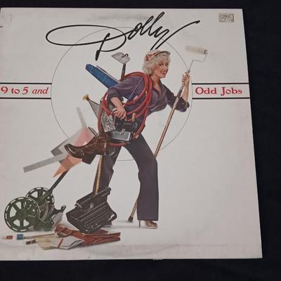 Dolly Parton Vinyl Albums 9 to 5 Odd Jobs - Trio - Jordanaires - LP Record