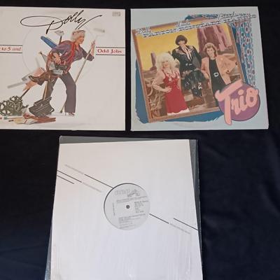 Dolly Parton Vinyl Albums 9 to 5 Odd Jobs - Trio - Jordanaires - LP Record