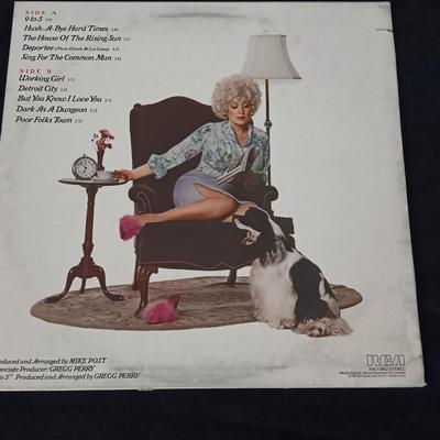 Dolly Parton Vinyl Albums 9 to 5 Odd Jobs - Trio - Jordanaires - LP Record