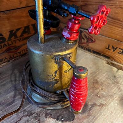 N459 Antique Blow Torch Decorative Lamp