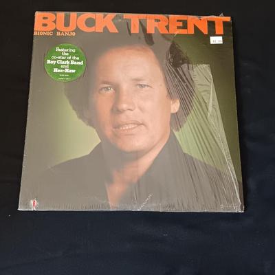 Buck Trent Vinyl Albums Bionic Banjo & Oh Yeah! - LP Record