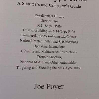 FIREARMS - M14 - type Rifle and M1 Garland and M1 Carbine Collectors guide books