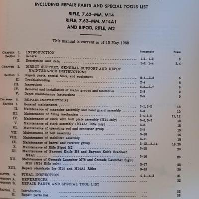 Military issued Army technical Manuals - Combat - Mountain operations - Rifle - Fortified positions - tools lists & more.