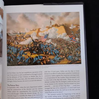 Two US Navy hardback books - Naval history & Illustrated History