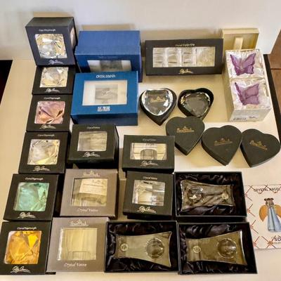 New crystal giftware new in box