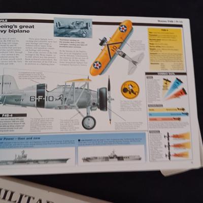 American Military Aircraft & Military Aircraft, Tanks & Warships hardback books