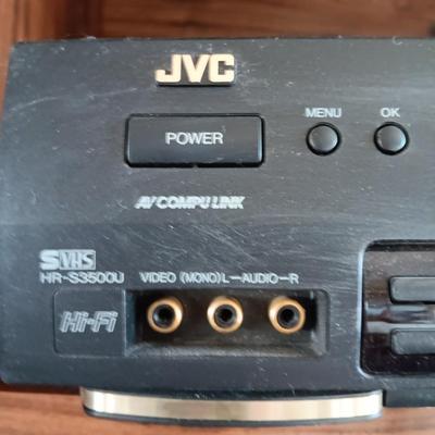 JVC Super VHS ET VCR plus Video Cassette Recorder with VHS tape collection