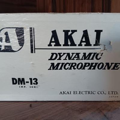 Akai Dynamic Microphone DM-13 with Audiovox 6" Coaxial stereo speakers