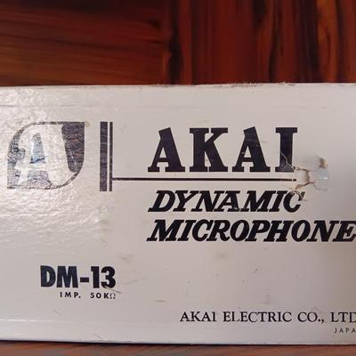 Akai Dynamic Microphone DM-13 with Audiovox 6" Coaxial stereo speakers