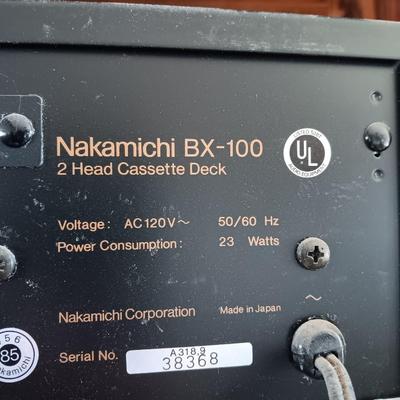 Nakamichi BX-100 2 head Cassette Deck