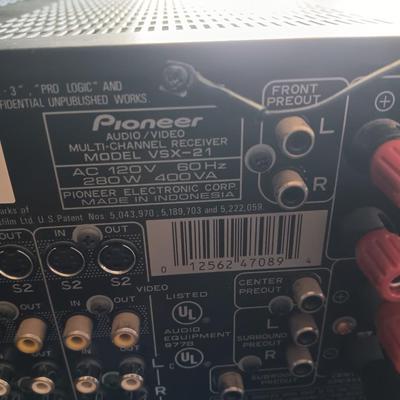Pioneer Elite Audio / Video Multi-Channel Receiver VSX-21