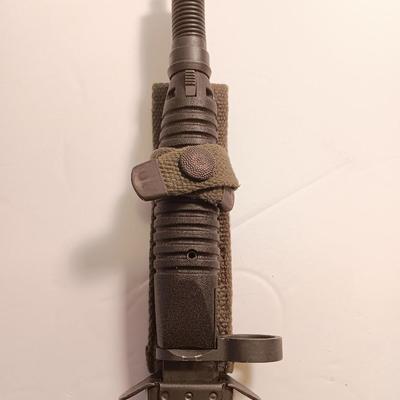 German G3 Rifle Bayonet with Scabbard