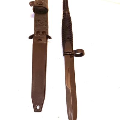 German G3 Rifle Bayonet with Scabbard