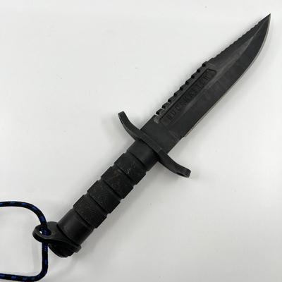461 Buckmaster 184 U.S. PAT. 4622707 Survival Knife with Sheath