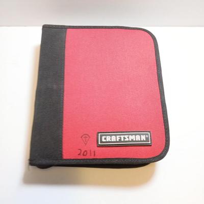 Craftsman 12-piece nut driver set in canvas storage bag