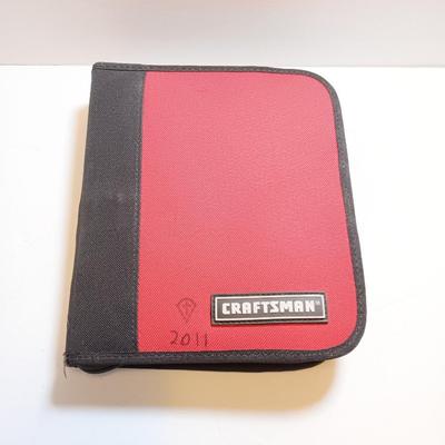 Craftsman 12-piece nut driver set in canvas storage bag