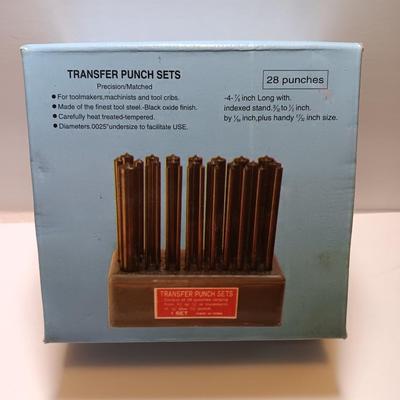 Pittsburgh P3577 28-piece Transfer Punch set