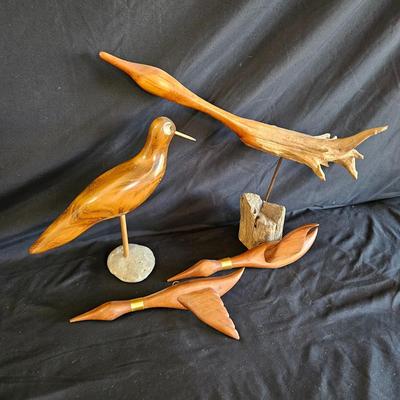 Wooden Birds and Fowl (LR-DW)