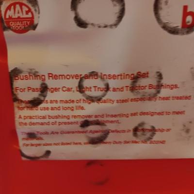 MAC TOOLS Bushing Driver set - Bushing remover and inserting set