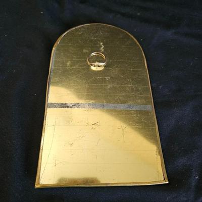 Unique Batik and Brass Framed Mirrors (LR-DW)