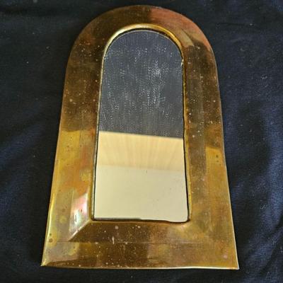 Unique Batik and Brass Framed Mirrors (LR-DW)