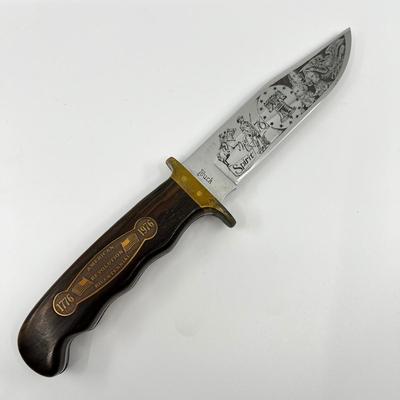 463 Limited Edition Spirt of â€˜76 American Revolution Bicentennial #5889 Buck Knife Set