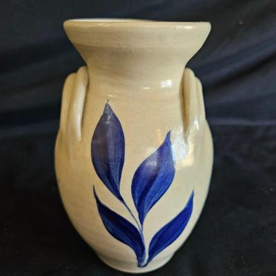 Pottery Lidded Bowl and Vases (LR-DW)