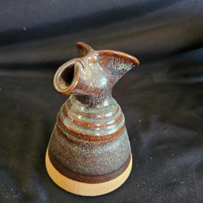 Pottery Lidded Bowl and Vases (LR-DW)