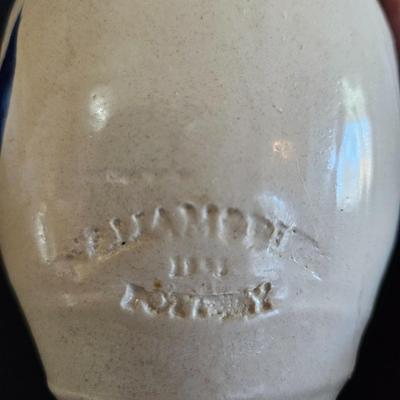 Pottery Lidded Bowl and Vases (LR-DW)
