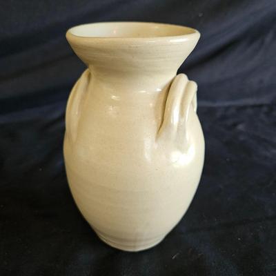 Pottery Lidded Bowl and Vases (LR-DW)